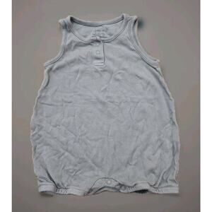 Goumi Baby‎ Romper 6-12m Sleeveless Button Romper Boys and Girls Summer Beach